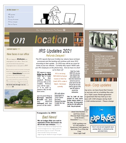 2021 Ledger Rite Newsletter thumbnail image